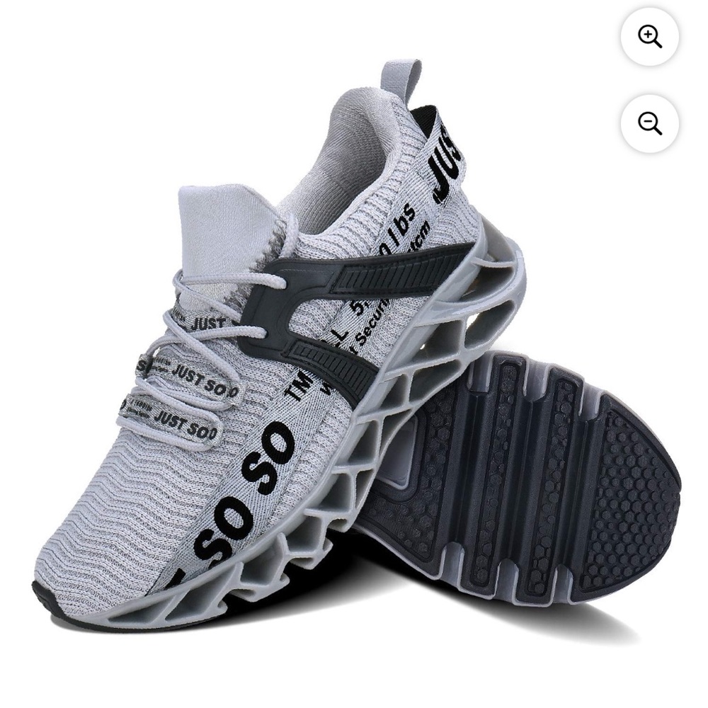 Just SoSo Grey Athletic Shoes. NWT . Size Eur 40